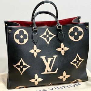 Louis Vuitton OnTheGo GM - Bicolor Monogram Empreinte Leather
